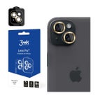 3MK iPhone 15 Plus Lens Protection Pro -panssarilasi, takakameroille, keltainen