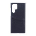 Samsung Galaxy S22 Ultra Onsala Collection suojakuori korttipaikalla, Musta