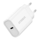 Otterbox Wall Charger 30W USB-C PD Fast Charge, Valkoinen