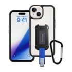 Armor-X iPhone 15 Ultra Compact -suojakuori, Musta