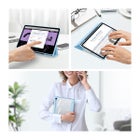 Galaxy Tab S9 / S9 FE / S10 FE / S10 Lite Dux Ducis Toby -suojakuoret, Sininen