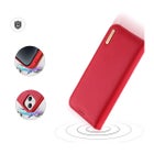Dux Ducis Hivo iPhone 15 Plus -suojakotelo, RFID-suojaus, punainen