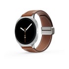 Dux Ducis YA Series Galaxy Watch8 / Watch9 -ranneke, Ruskea