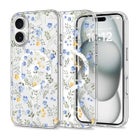 Tech-Protect Magmood iPhone 16 MagSafe-suojakuori, Spring Flowers