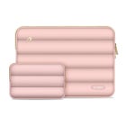 Tech-Protect Puffy 13-14" -tietokonelaukku, Pinkki