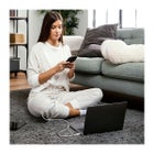 Tech-Protect Ultraboost Lite PD60W/3A USB-C -kaapeli, 200cm harmaa