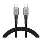 Tech-Protect Ultraboost DNA USB-C / USB-C PD 100W -kaapeli, Harmaa 100 cm