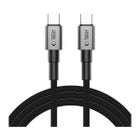Tech-Protect Ultraboost DNA USB-C / USB-C PD 100W -kaapeli, Harmaa 200 cm