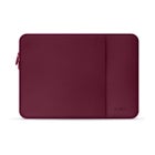 Tech-Protect 14" -kannettavan neopreenitasku, Viininpunainen