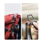 Tech-Protect Slidelock Carabiner -avaimenper&auml;, Harmaa