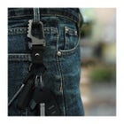 Tech-Protect Slidelock Carabiner -avaimenper&auml;, Harmaa