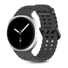 Tech-Protect Iconband Pro Galaxy Watch8 -ranneke, Musta