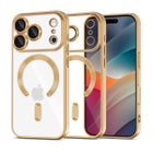 Tech-Protect MagSafe MagFlex iPhone 17 Pro -suojakuori, Shiny Gold