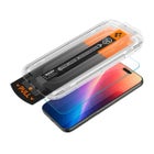Spigen GLAS.tR ez FIT Pro iPhone 16 Pro / 17 / 17 Pro panssarilasi, Yksityissuoja asennusapurilla