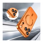 Tech-Protect MagSafe MagFlex iPhone 17 Pro -suojakuori, Shiny Cosmic Orange