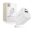 Tech-Protect NCA45W-GAN2 QC -verkkolaturi, Valkoinen