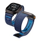 Spigen Athlex Air 2  Apple Watch 44 / 45 / 46 / 49 mm -ranneke, Sininen