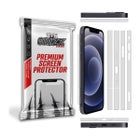 Grizz SatinSide iPhone 12 -suojakalvo, Puhelimen runkoon, kirkas (2-pack)