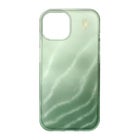 iDeal of Sweden iPhone 17e / 16e / 15 / 14 / 13  Clear Case -suojakuori, Sage Green