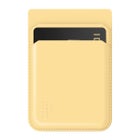 iDeal of Sweden MagSafe-korttitasku magneetilla, Soft Lemon