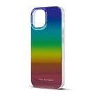 iDeal of Sweden iPhone 17e / 16e / 15 / 14 / 13  Clear Case -suojakuori, Mirror Rainbow