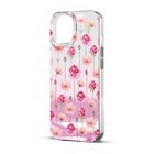 iDeal of Sweden iPhone 17e / 16e / 15 / 14 / 13  Clear Case -suojakuori, Mirror Rose Blush Floral