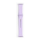 iDeal of Sweden Apple Watch 38 / 40 / 41 / 42 mm Silicone Band -ranneke, Koko S-M, Lavender Milk
