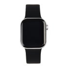 iDeal of Sweden Apple Watch 42 / 44 / 45 / 46 / 49 mm Silicone Band -ranneke, Koko S-M, Musta