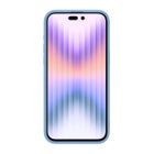 Nillkin iPhone 15 Pro Max CamShield Silky Silicone -suojakuori, Vaaleansininen