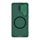 Nillkin CamShield Prop MagSafe Galaxy S24 Plus 5G -suojakuori, Vihre&auml;