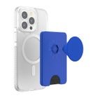 PopSockets MagSafe PopWallet+ korttikotelo PopGripill&auml;, Cobalt Blue