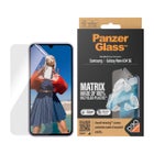 PanzerGlass Galaxy A35 5G Matrix Hybrid Glass -suojakalvo, Kirkas asennusapurilla