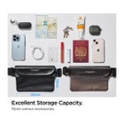 Spigen A620 vedenpit&auml;v&auml; vy&ouml;laukku, Musta (2-pack)