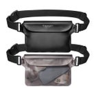 Spigen A620 vedenpit&auml;v&auml; vy&ouml;laukku, Musta (2-pack)