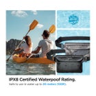 Spigen A620 vedenpit&auml;v&auml; vy&ouml;laukku, Musta (2-pack)