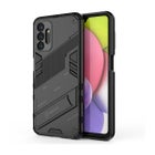 Samsung Galaxy A04s / A13 5G suojakuori jalalla, Musta
