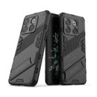 OnePlus 10T suojakuori jalalla, Musta