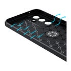 Galaxy A34 5G suojakuoret sormuksella, Sininen