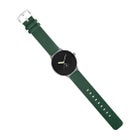 Nahkaranneke Google Pixel Watch-&auml;lykellolle, Vihre&auml;