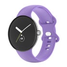 Silikoniranneke Google Pixel Watch -&auml;lykellolle, Violetti