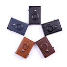 Apple AirTag -korttikotelo, Ekonahkaa, tummanruskea