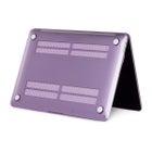 L&auml;pikuultava suojakuori Apple MacBook Pro 16.2" -kannettavalle, Violetti