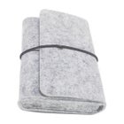Laukku Apple MacBook -kannettavan laturille ja johdoille, Harmaa