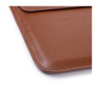Suojatasku Apple MacBook 13/14.2" -kannettavalle, Ekonahkaa, ruskea