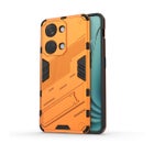 OnePlus Nord 3 5G suojakuori jalalla, Oranssi