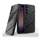 Galaxy S23 FE 5G suojakuori jalalla, Musta