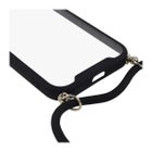 iPhone 15 -suojakuori irrotettavalla kaulahihnalla, Violetti