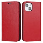 iPhone 15 Plus Lompakkokotelo, Nahkaa eri v&auml;reiss&auml;