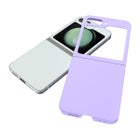 Galaxy Z Flip7 FE / Flip6 5G ohut polykarbonaattikuori, Violetti