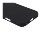 iPhone 16 silikonimainen TPU-kuori, Musta